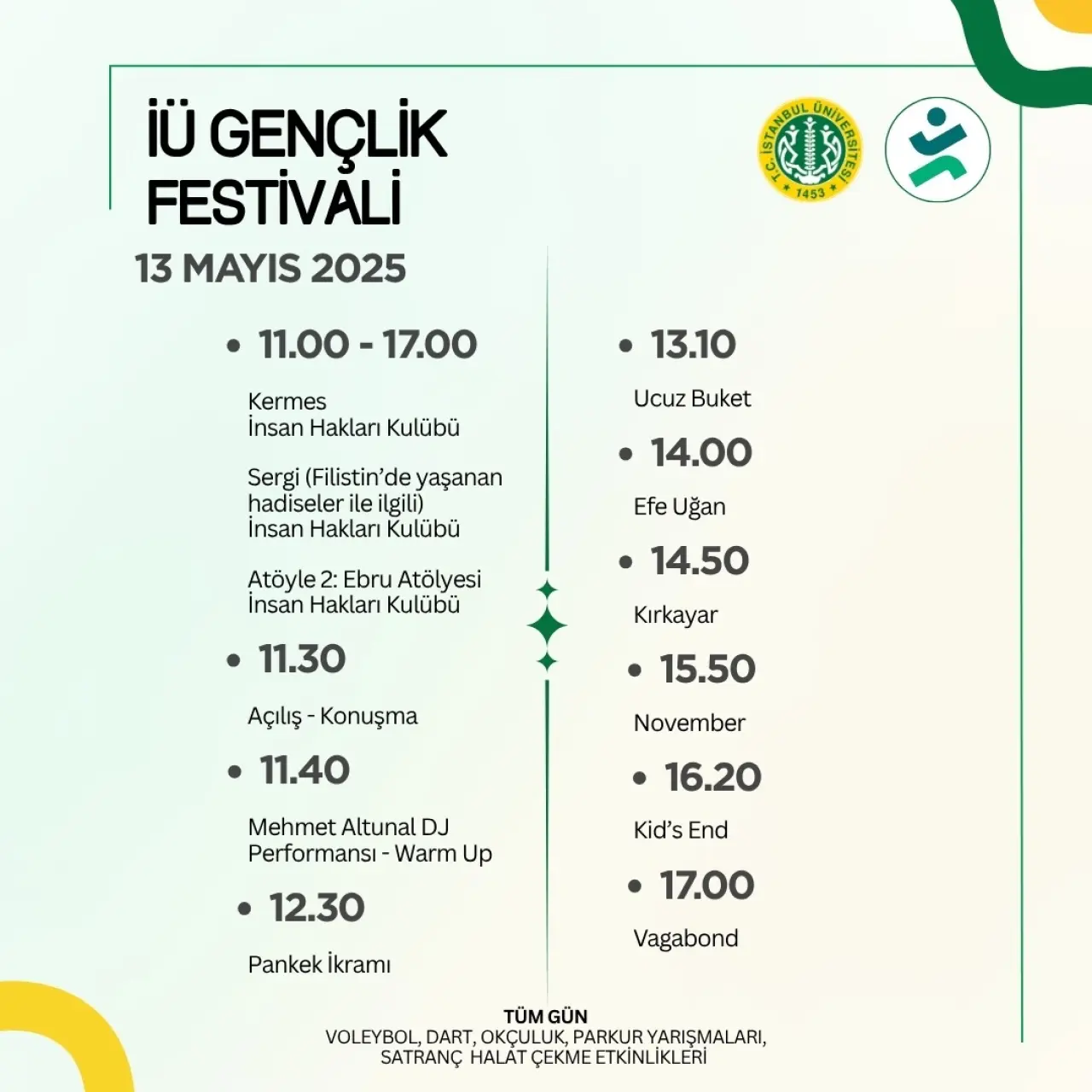 İstanbul Üniversitesi Gençlik Festivali mi, Filistin Festivali mi? 3