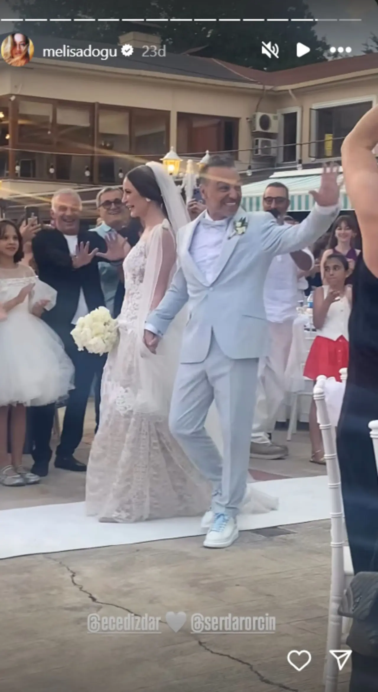 Ece Dizdar ve Serdar Orçin evlendi 4