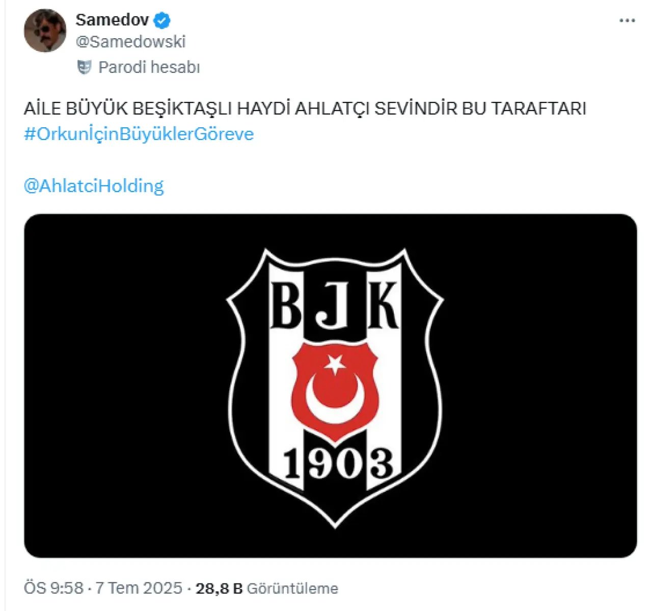 Beşiktaş taraftarından Orkun Kökçü için sosyal medya kampanyası: Orkun için büyükler göreve! 6