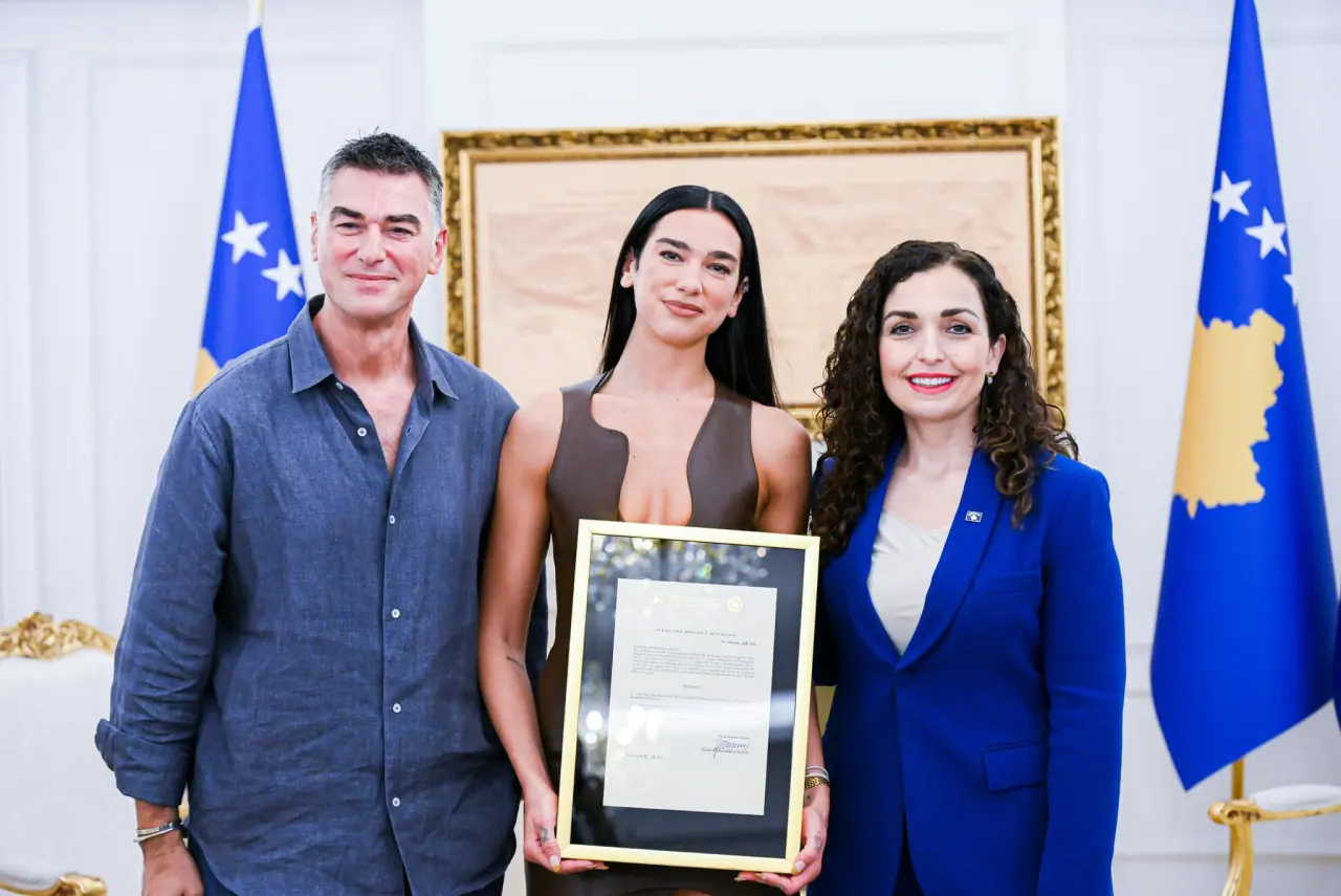 Dua Lipa Kosova vatandaşlığı aldı 2