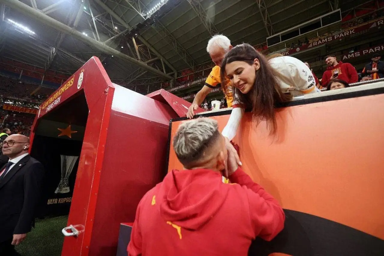 Devrim Özkan ve Lucas Torreira çiftinin boy farkı gerçekte ne kadar? 1