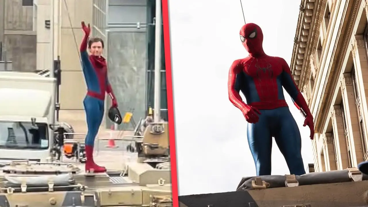 Yeni 'Örümcek Adam' filminin setinden ilk fotoğrafları Tom Holland'ın kendisi paylaştı 5