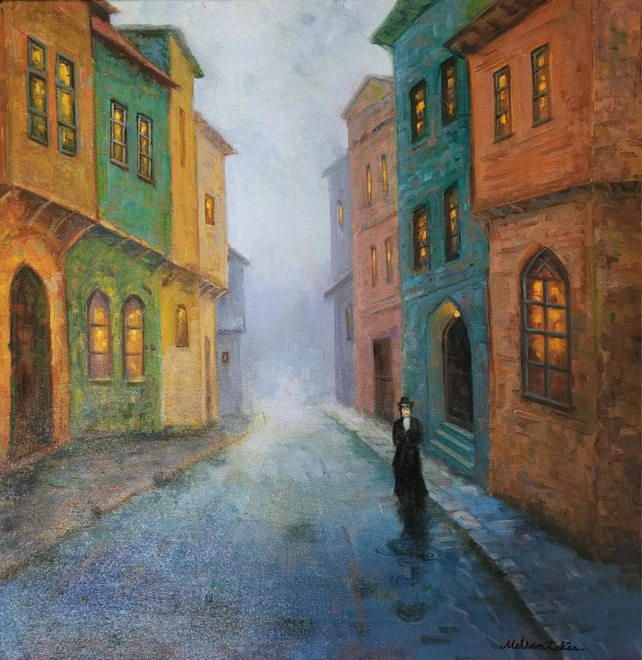 Meltem Tekin’in ‘Zamanın Durağında Yalnızlık’ isimli kişisel sergisi Galeri Soyut Çankaya’da 13