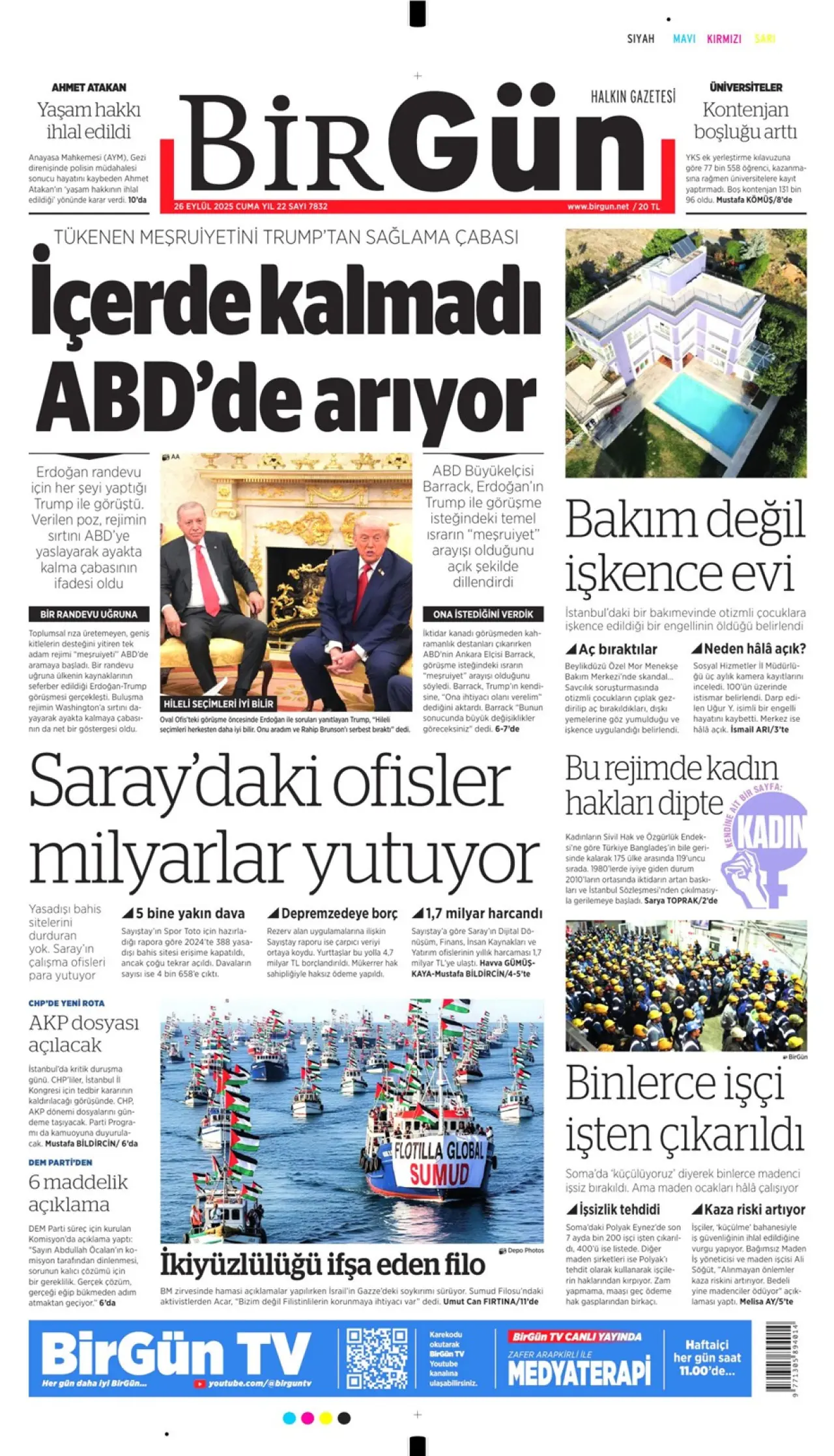 Erdoğan - Trump görüşmesi gazete manşetlerinde nasıl yer aldı? 4