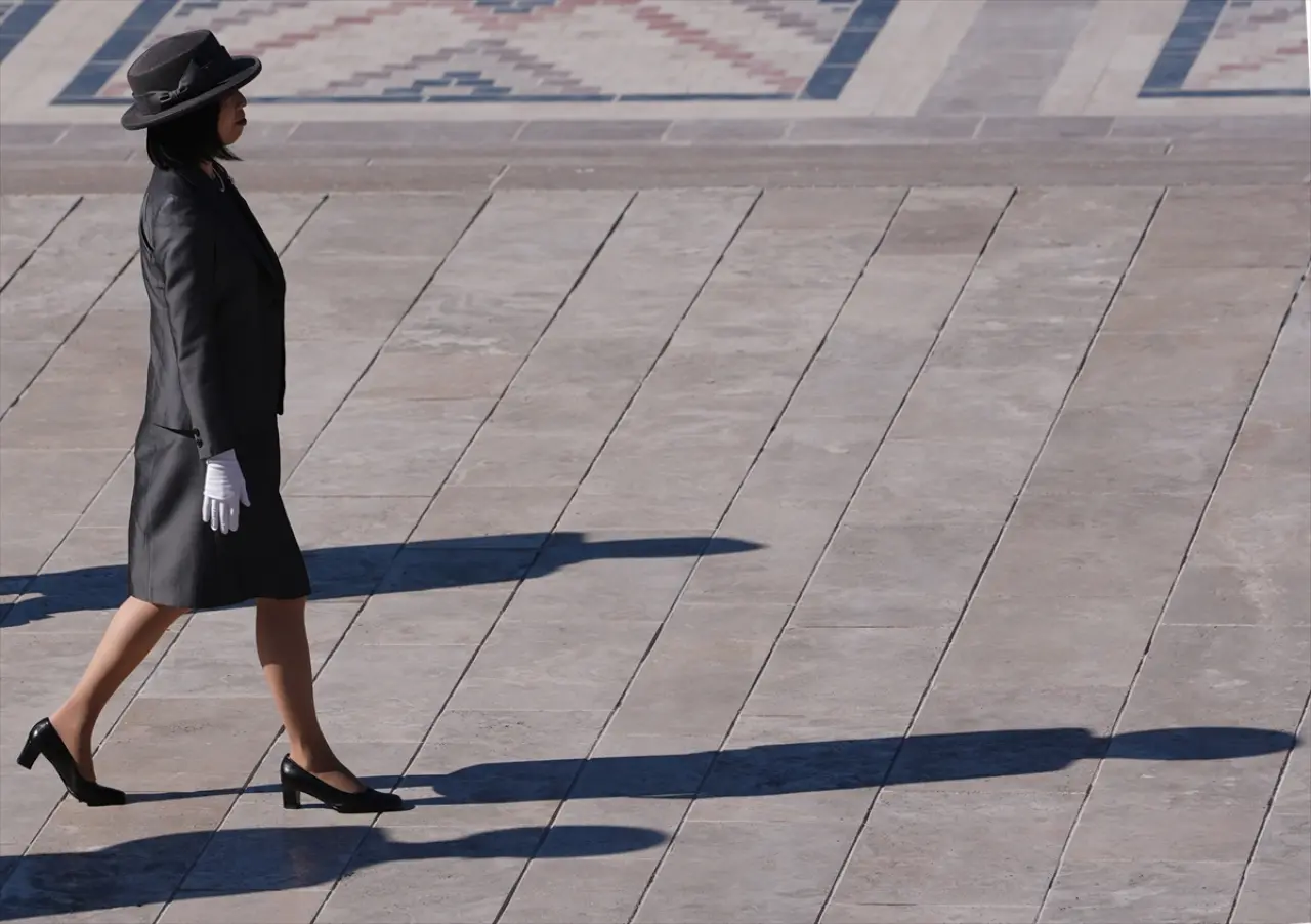 Japonya Prensesi Akiko Mikasa Anıtkabir’i ziyaret etti 4