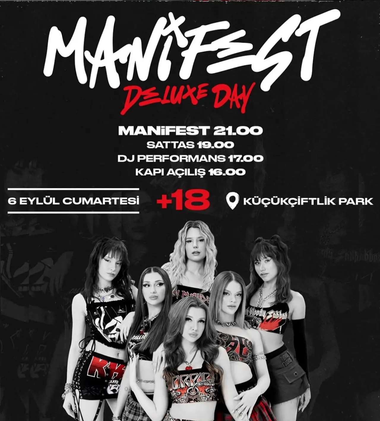 Manifest’in +18 konseri sosyal medyayı salladı 1