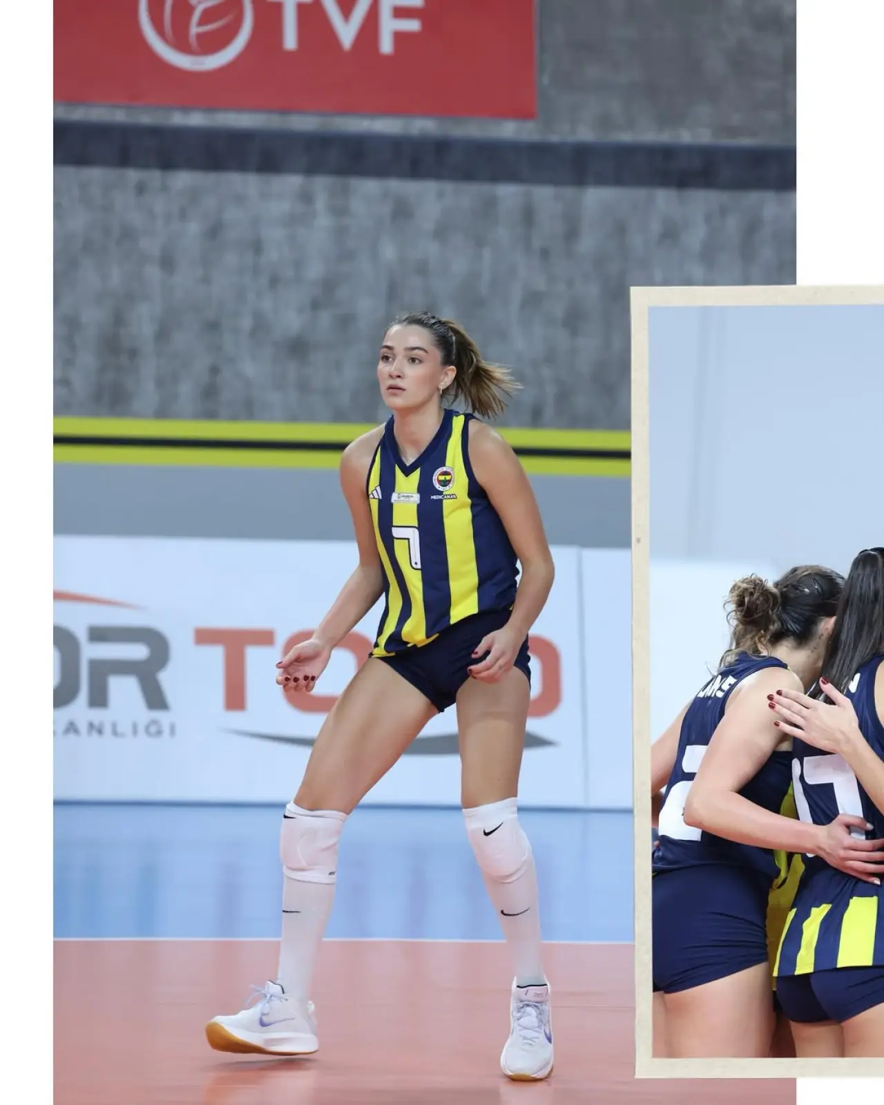 Zehra Güneş’in kopyası! Kardeşi İrem Nur Güneş de sahalarda parlıyor 6