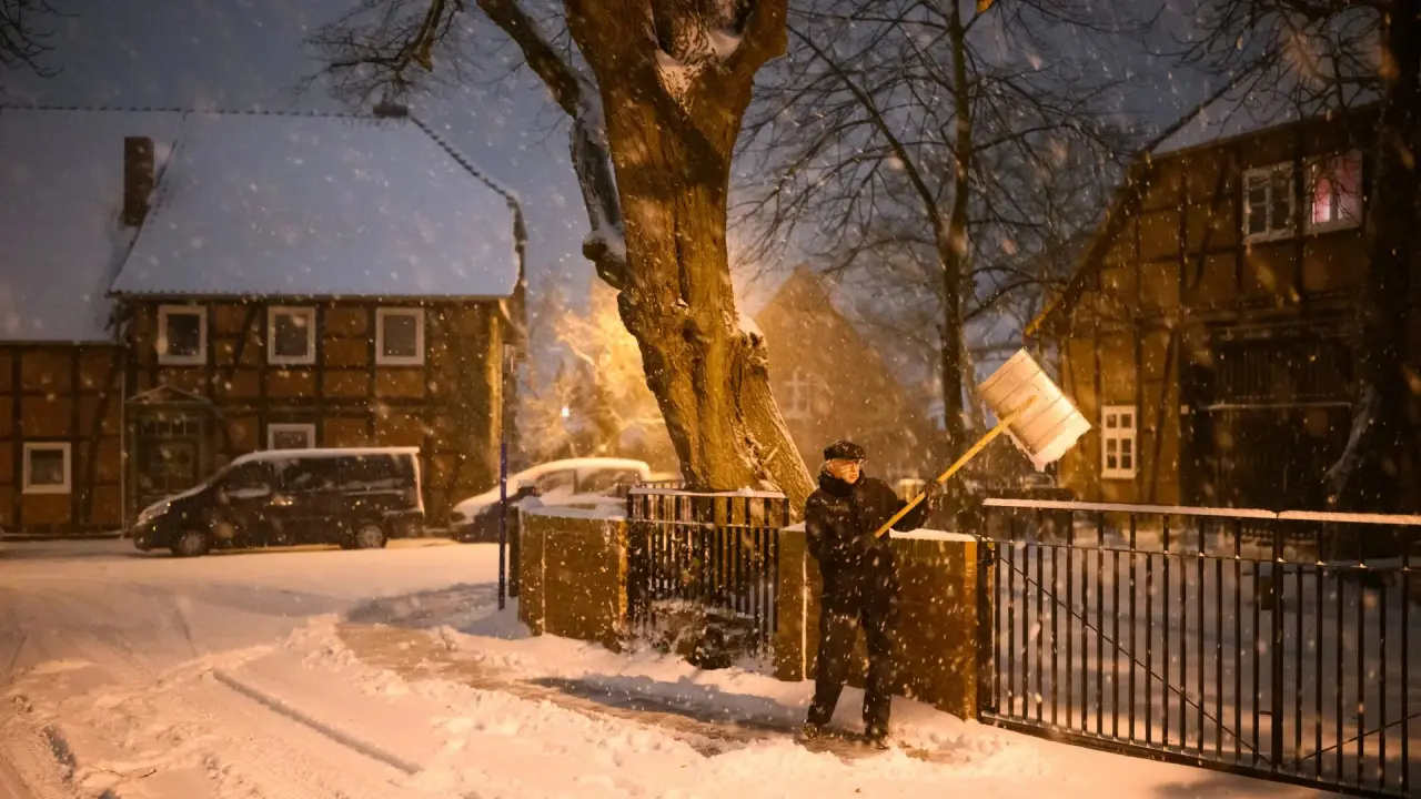 Almanya donuyor: Ağır kış şartları nedeniyle ülkede olağanüstü hal ilan edildi 8