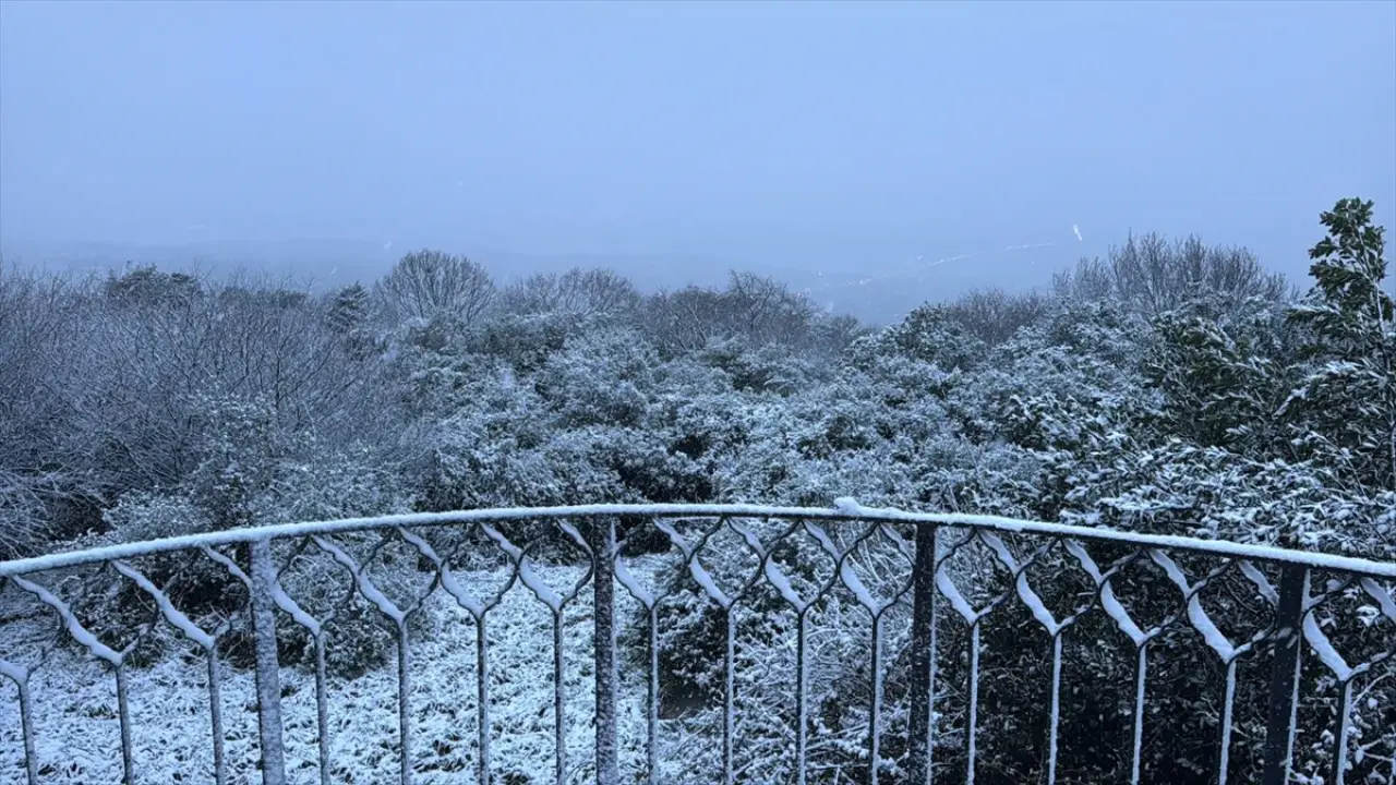 İstanbul'da kar yağışı başladı 3